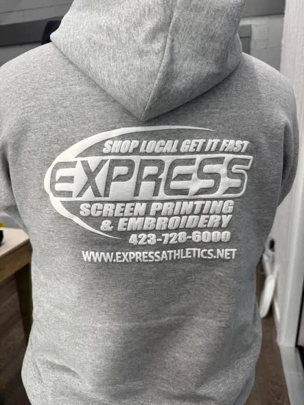 Custom hoodie back print