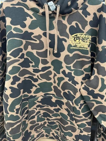 Custom camo hoodie