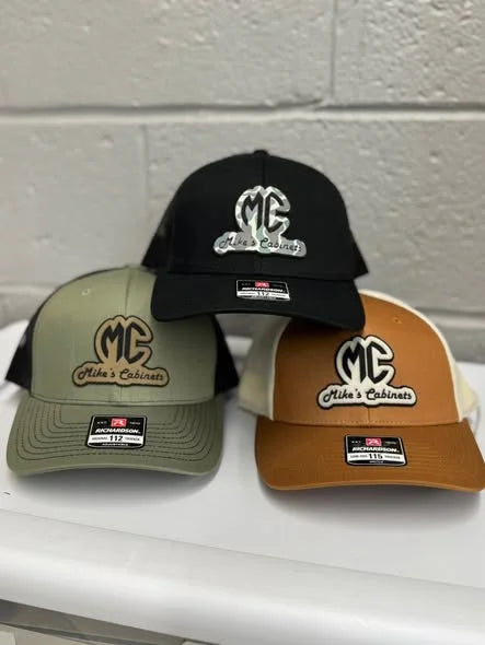 Caps with logos