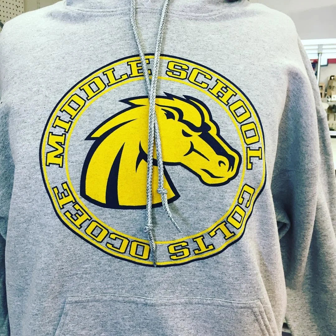 Middle school Colts hoodie